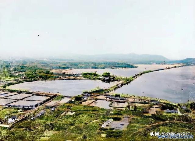 1911年的西湖全景