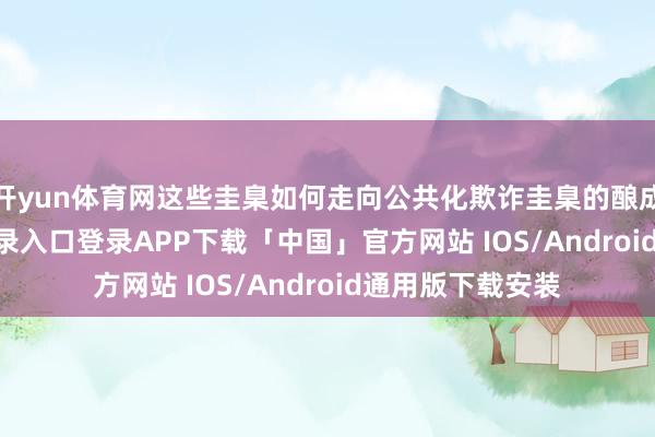 开yun体育网这些圭臬如何走向公共化欺诈圭臬的酿成-开云kaiyun登录入口登录APP下载「中国」官方网站 IOS/Android通用版下载安装